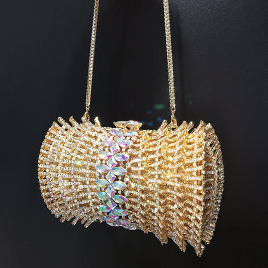Dinner Hollow Metal Hard Box Full Evening Bags