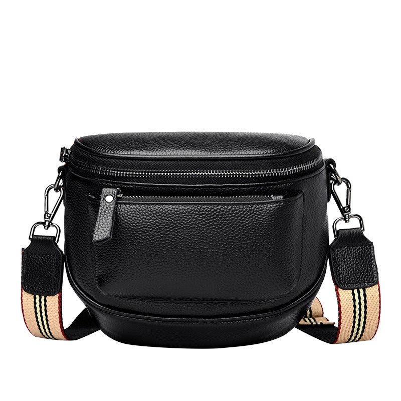 Women's Genuine Leather Simple Stylish First Layer Shoulder Bags
