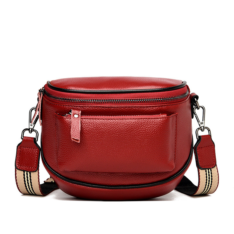 Women's Genuine Leather Simple Stylish First Layer Shoulder Bags