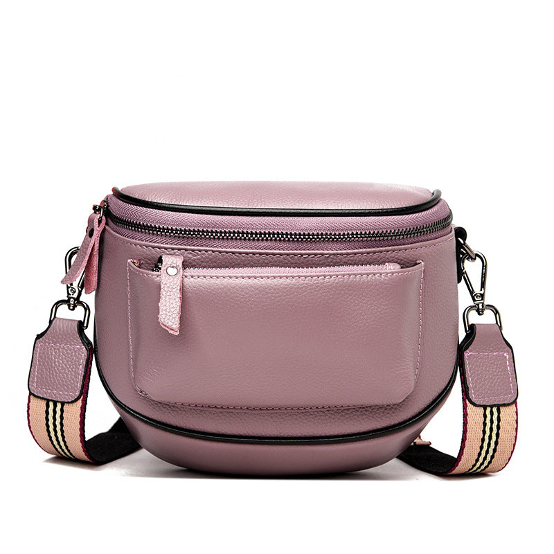 Women's Genuine Leather Simple Stylish First Layer Shoulder Bags