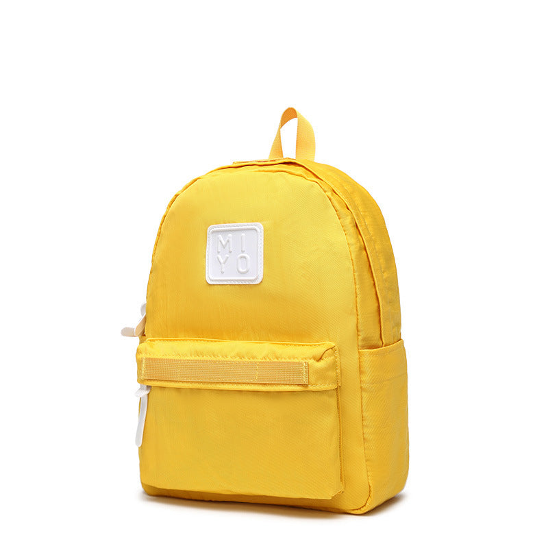 Campus High Nylon Waterproof Leisure Cute Backpacks
