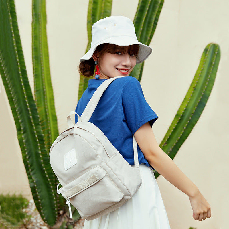 Campus High Nylon Waterproof Leisure Cute Backpacks