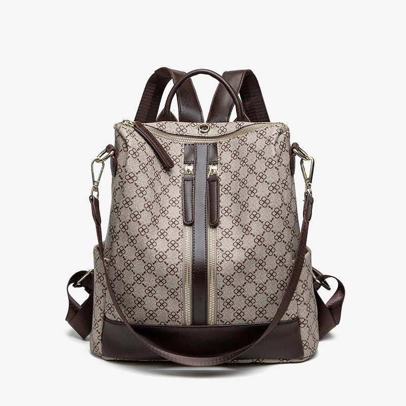Women's Classic Fashion Printed Simple Portable Backpacks