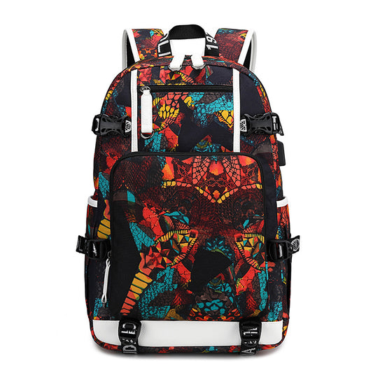 Men's Large Capacity Waterproof Street Fashion Thermal Backpacks