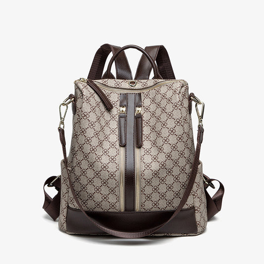 Women's Classic Fashion Printed Simple Portable Backpacks