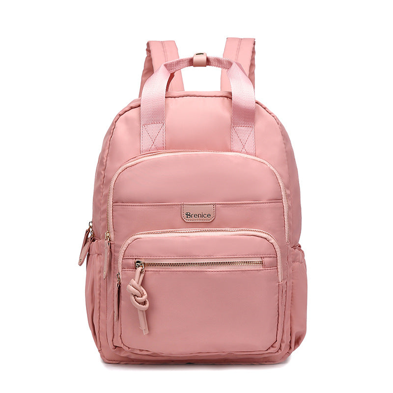 Women's Be Printed Multifunctional Diaper Large Capacity Backpacks