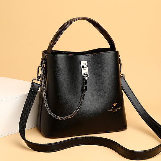 Women's New Large Capacity Fashion Leather Bags