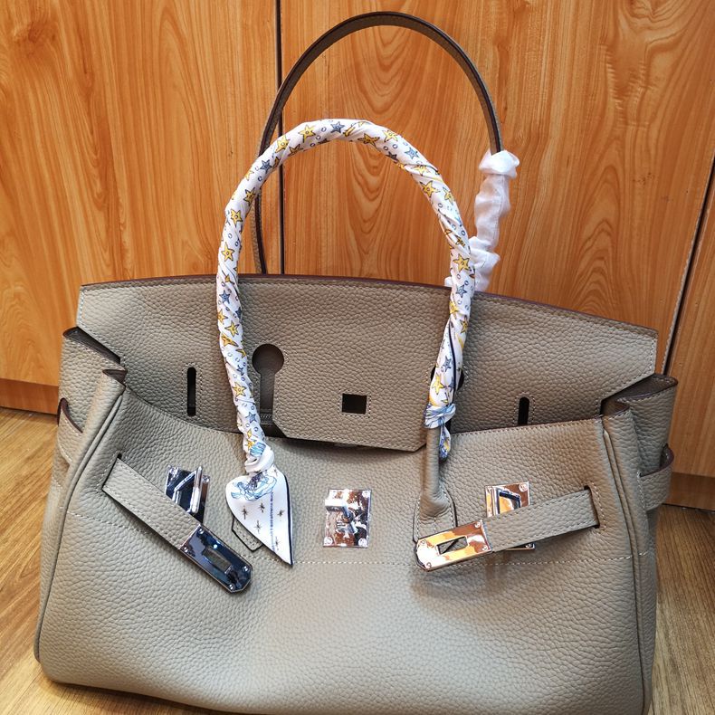 Genuine Leather Underarm Retro Style Horizontal Bags
