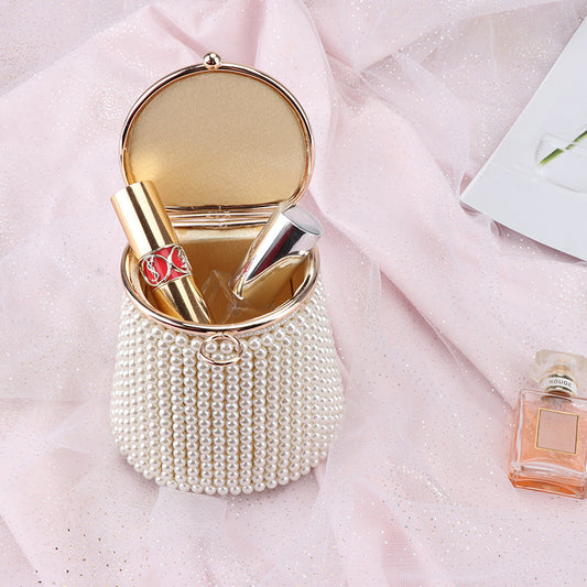 Unique Portable Pearl Hand Dinner Niche Evening Bags
