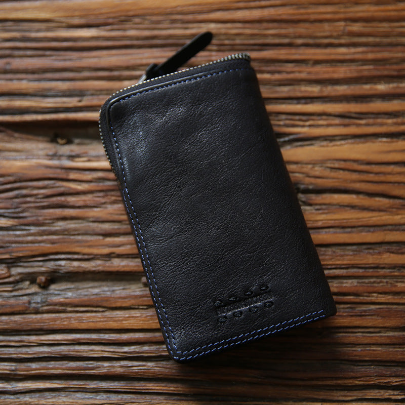 Men's Short Leather Hand Vegetable First Layer Men's Wallets
