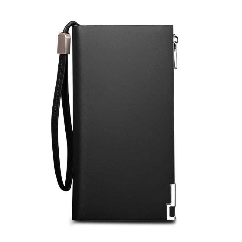 Men's Emperor Paul Long Genuine Leather Large Capacity Men's Wallets