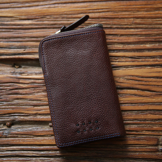 Men's Short Leather Hand Vegetable First Layer Men's Wallets