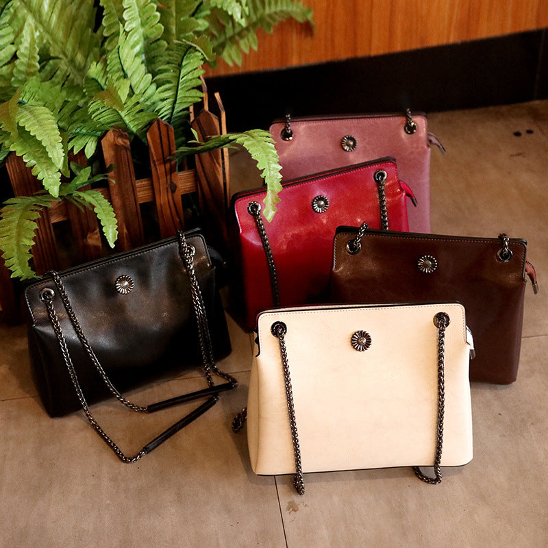 Women's Easy To Match Large Capacity Chain Shoulder Bags