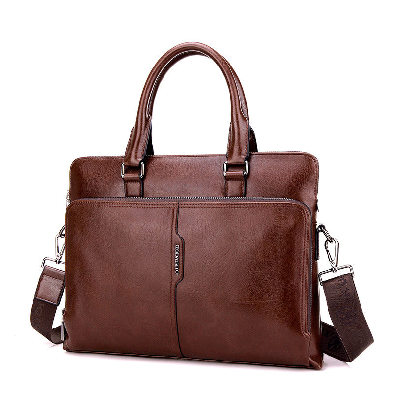 Men's Cool Kangaroo Business Computer Compartment Men's Handbags