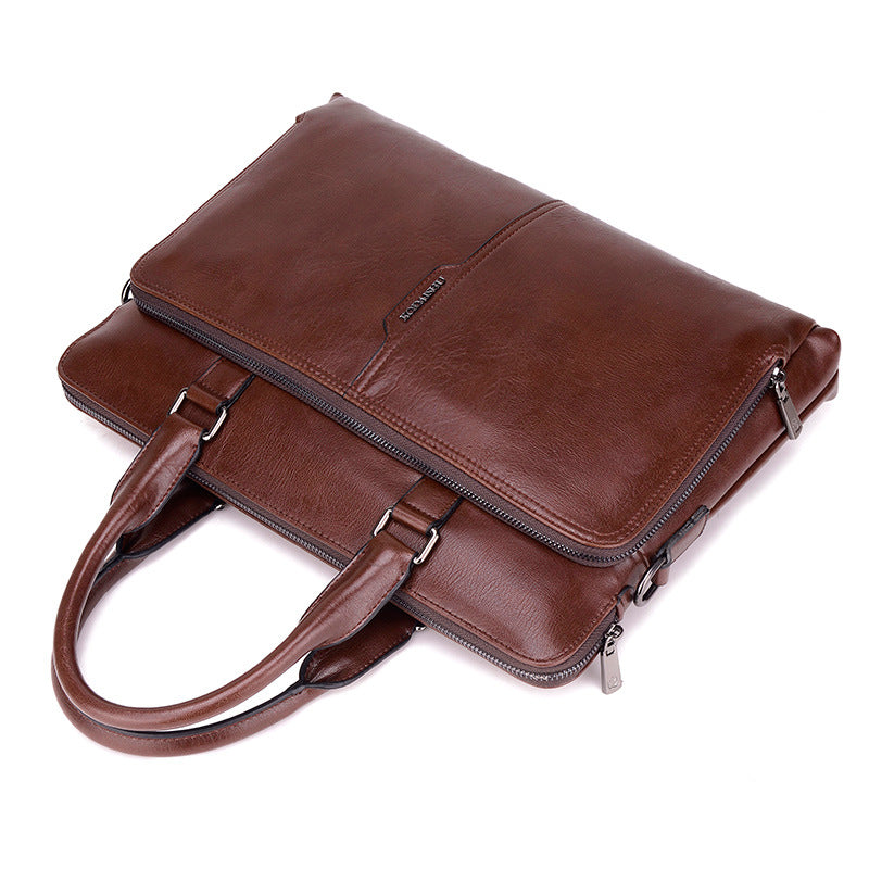 Men's Cool Kangaroo Business Computer Compartment Men's Handbags