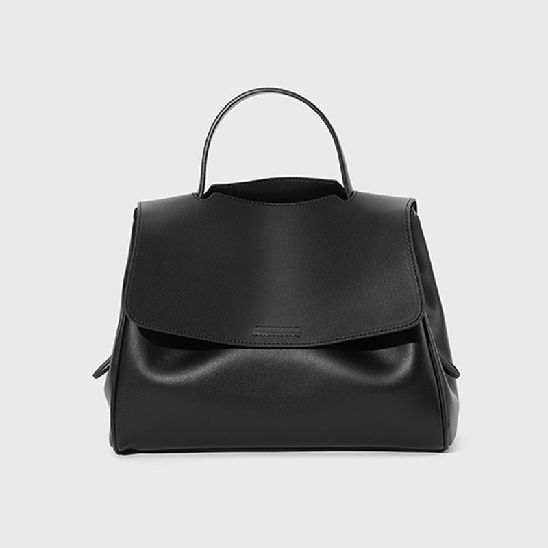 Women's Large Capacity Underarm Genuine Leather Commuter Shoulder Bags