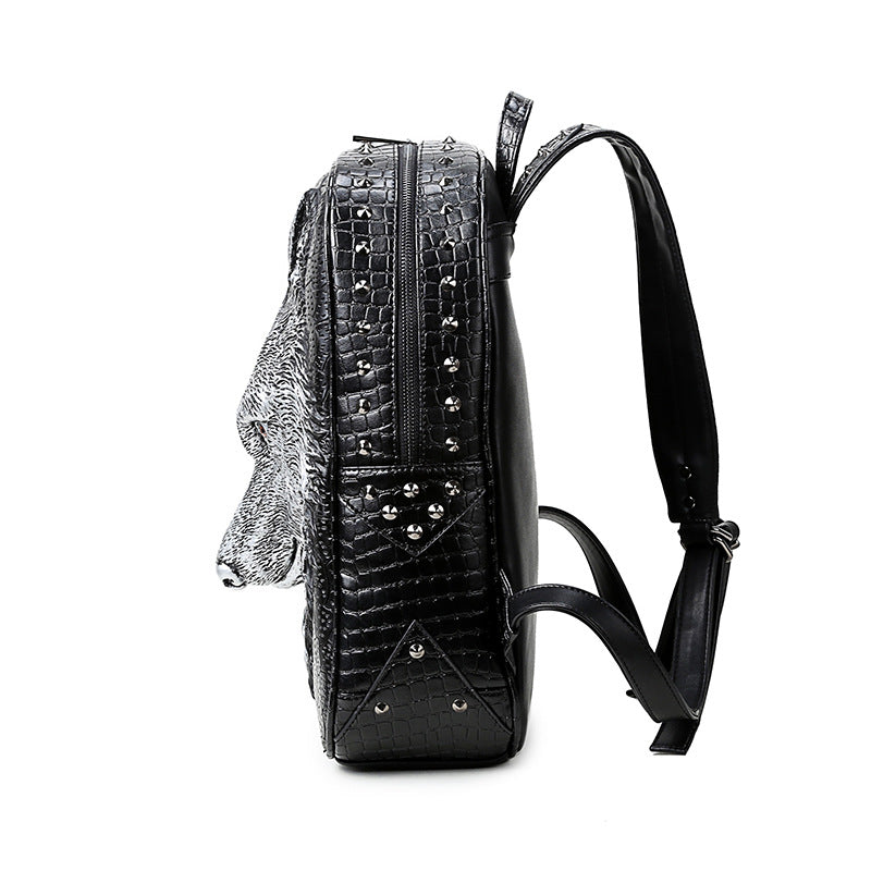 Women's & Men's Stylish & Wolf Head Backpacks