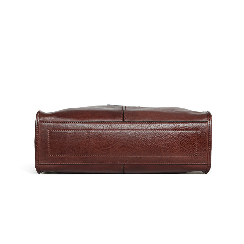 Women's Handmade First Layer Cowhide Genuine Leather Shoulder Bags