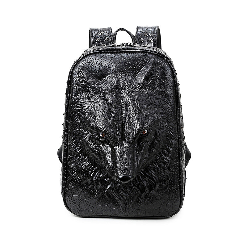 Women's & Men's Stylish & Wolf Head Backpacks