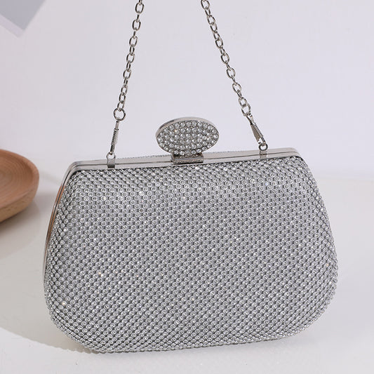 Exquisite Dinner Niche Rhinestone Clutch Nightclub Evening Bags