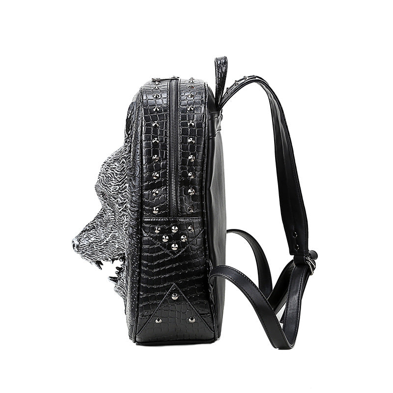 Wolf Head Korean Style Portable For Backpacks