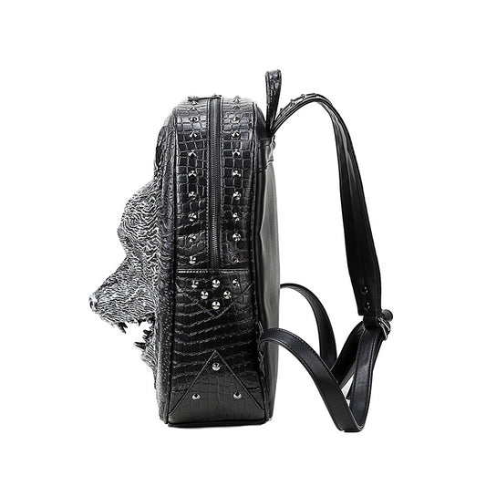 Wolf Head Korean Style Portable For Backpacks