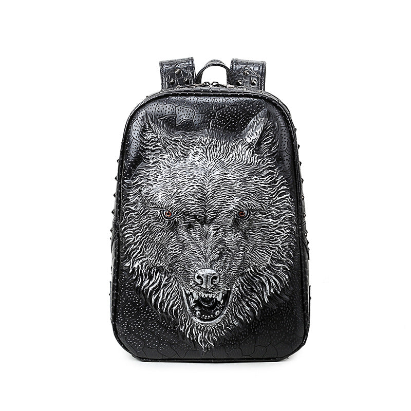 Wolf Head Korean Style Portable For Backpacks