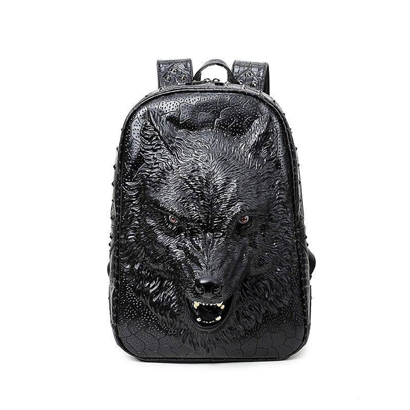Wolf Head Korean Style Portable For Backpacks