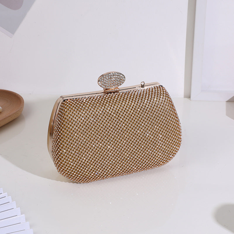Exquisite Dinner Niche Rhinestone Clutch Nightclub Evening Bags