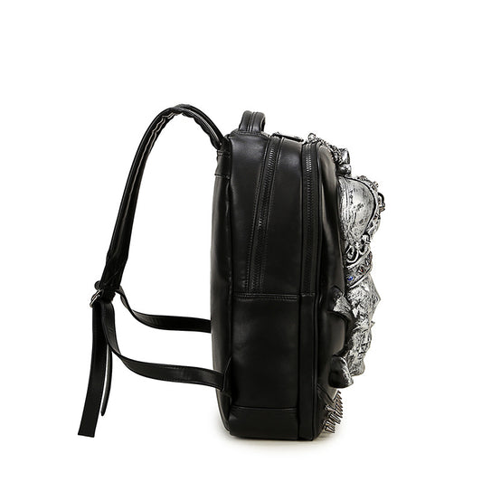 Durable Men's Classy Creative Skull Waterproof Backpacks