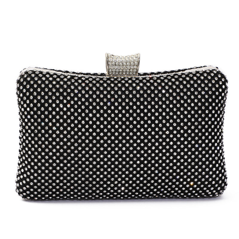 Women's Clutch Double-sided Diamond Fashion Dinner Soft Evening Bags