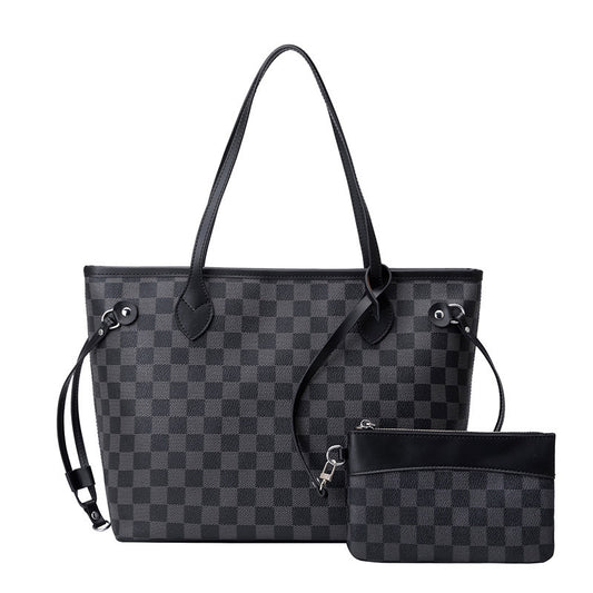 Women's Fashion Retro Large Capacity One Combination Handbags