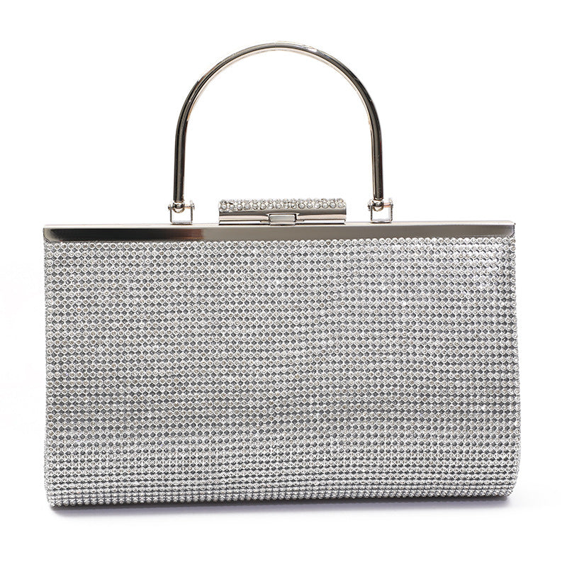 Dinner Fashion Clutch Double-sided Diamond Matching Evening Bags