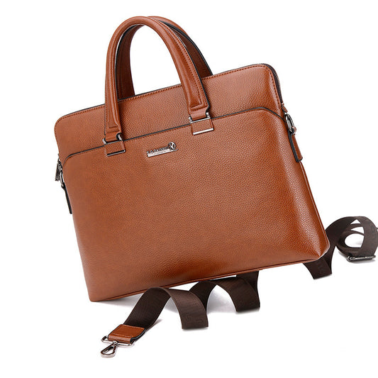Men's Horizontal Business Computer Customization Request Men's Handbags