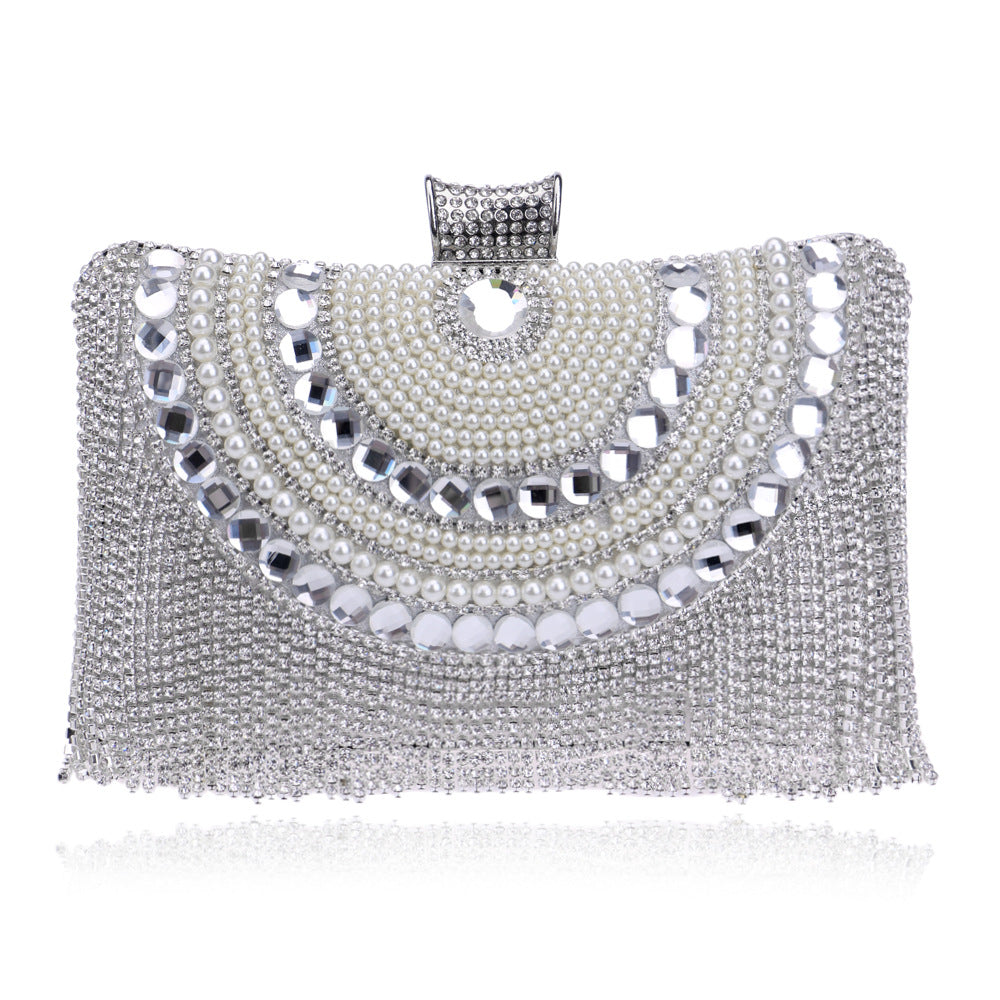 Women's New Tassel Dinner Banquet Dress Bags