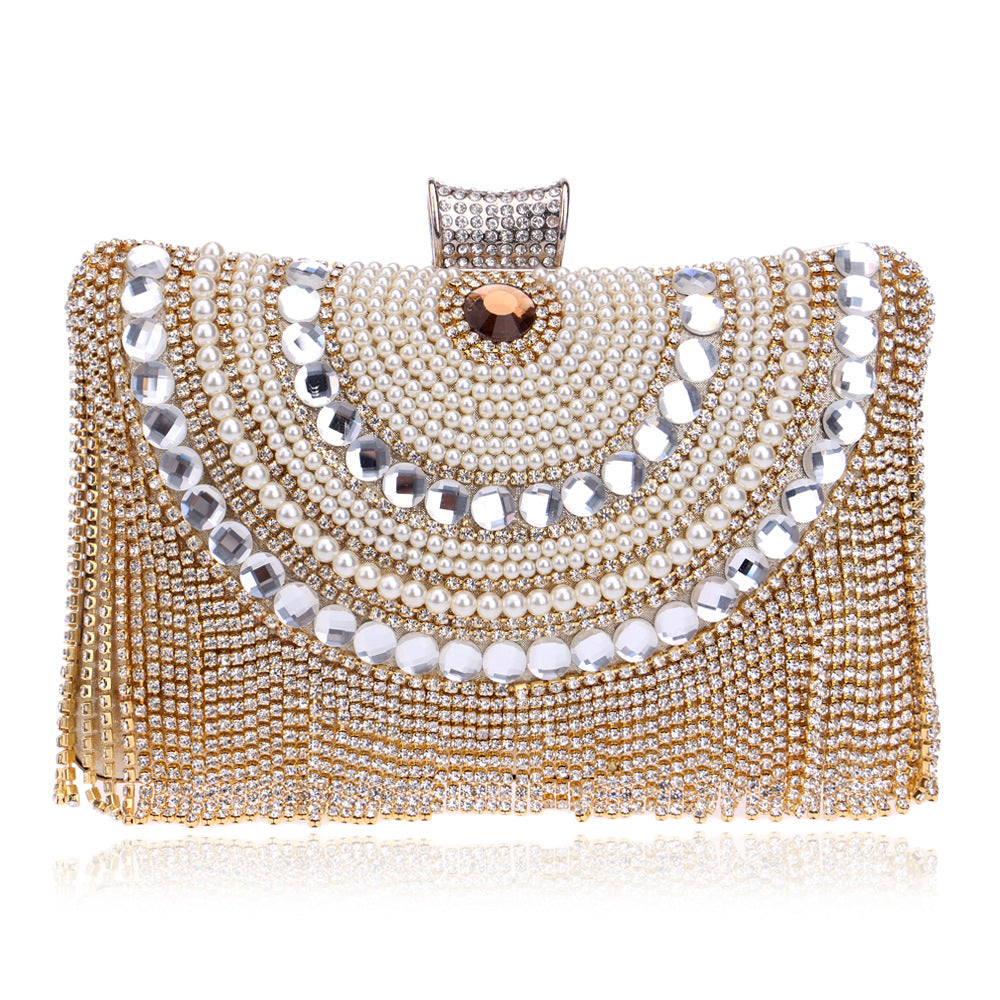 Women's New Tassel Dinner Banquet Dress Bags