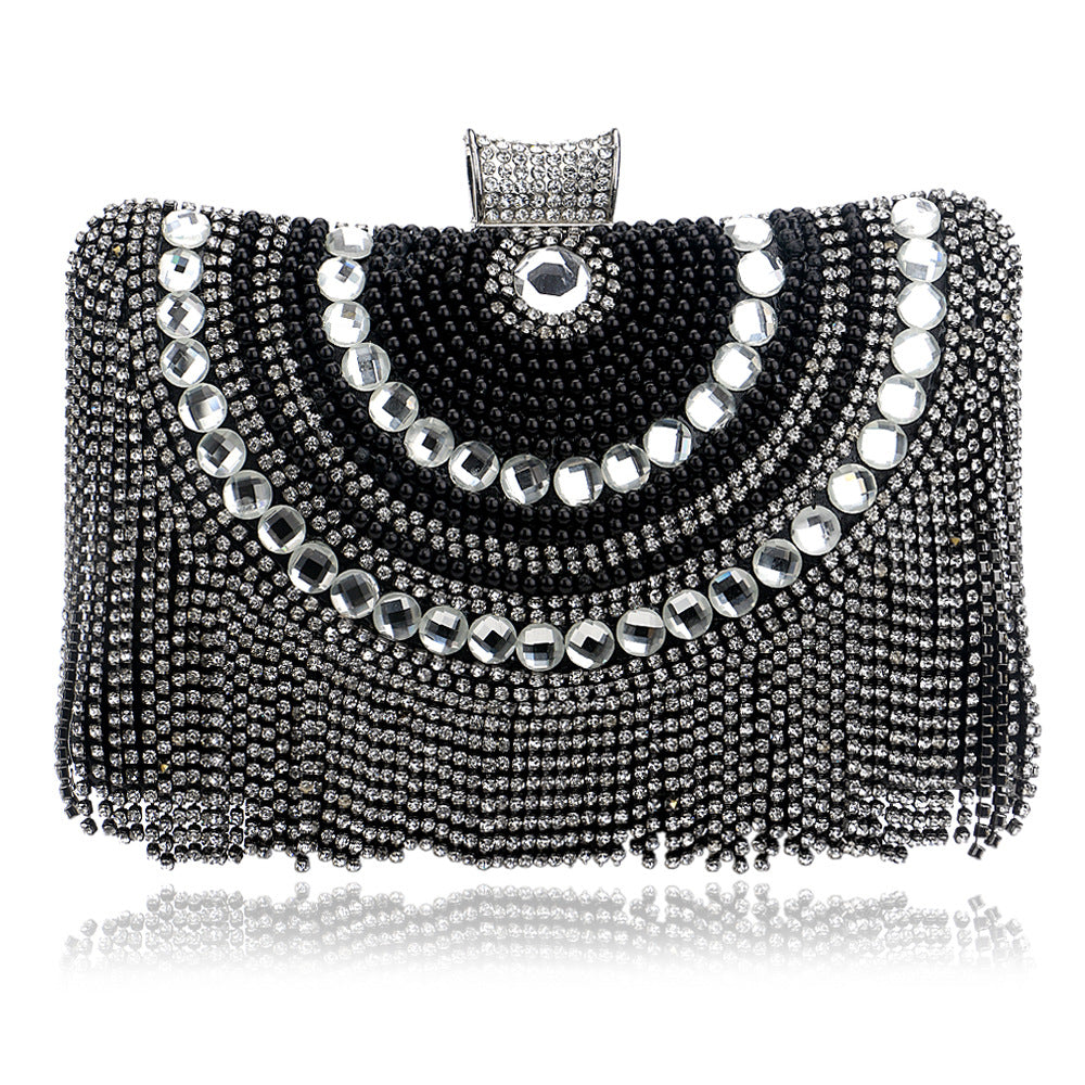 Women's New Tassel Dinner Banquet Dress Bags