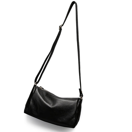 Women's Genuine Leather Simple First Layer Cowhide Shoulder Bags