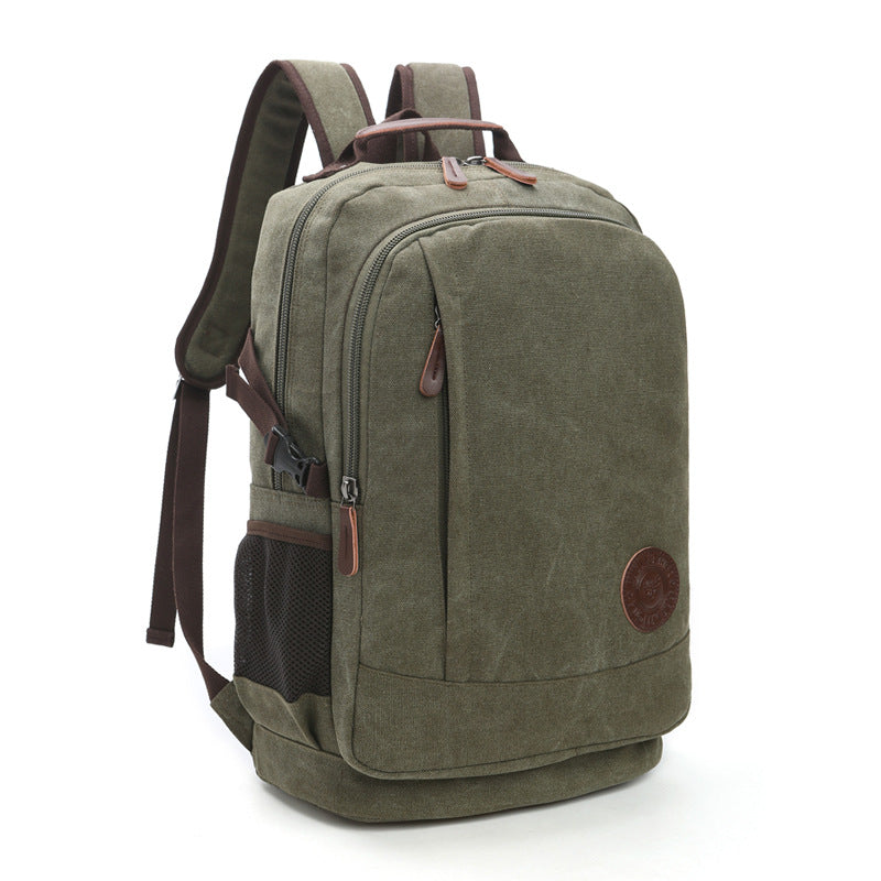 Women's & Men's & Washed Canvas Street Fashion Large Backpacks