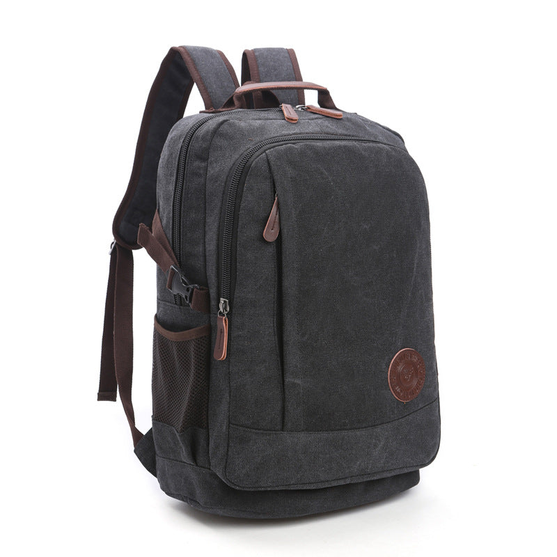 Women's & Men's & Washed Canvas Street Fashion Large Backpacks