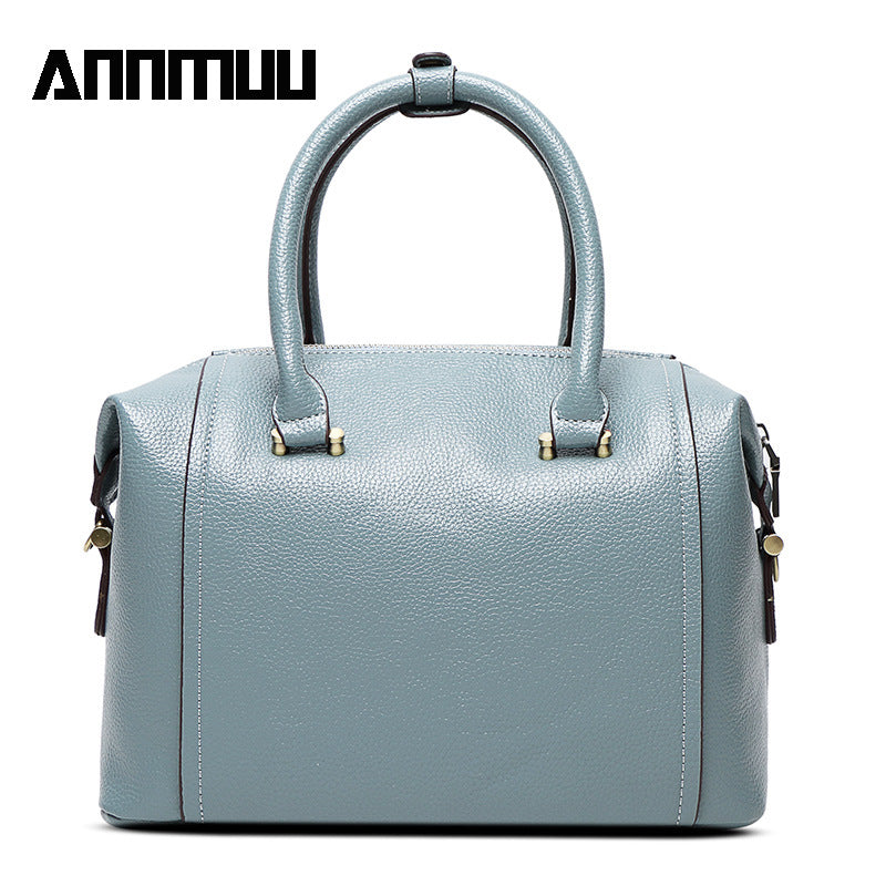 Women's Spring Pillow Trendy Leather Hand Holding Handbags