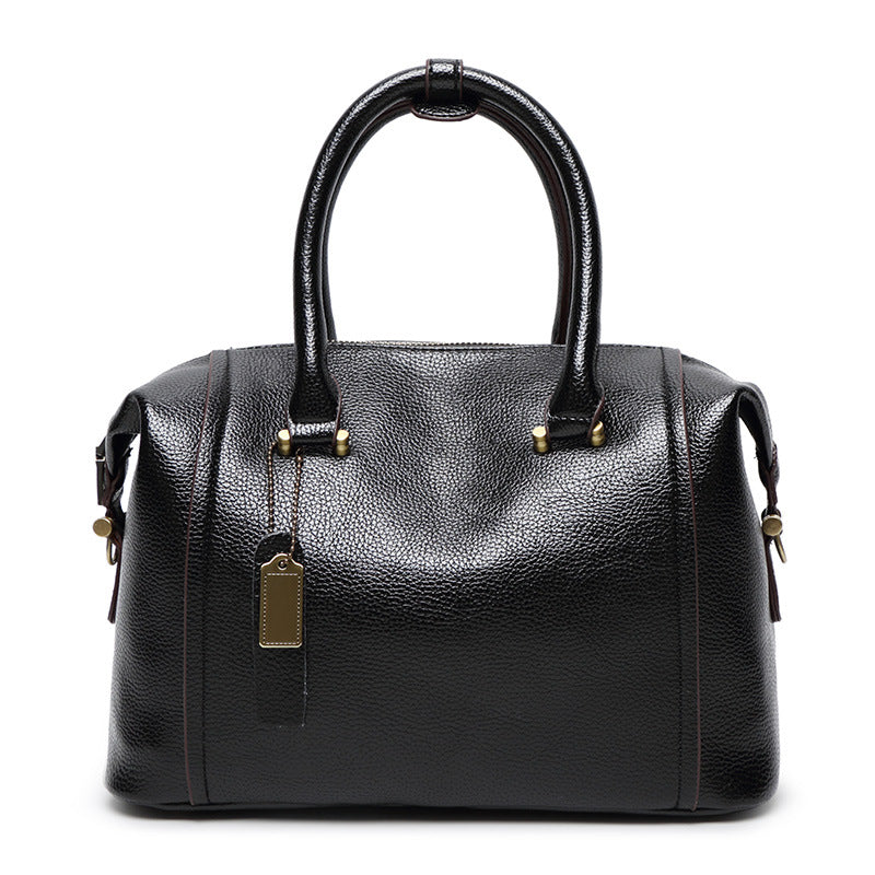 Women's Fashion Lychee Pattern Pillow Trendy Simple Crossbody Bags