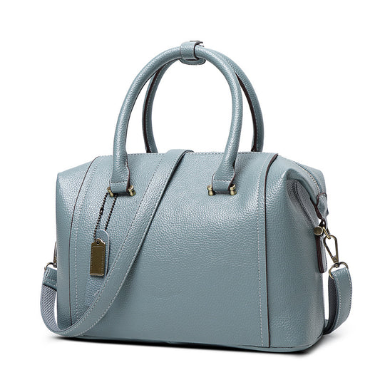 Women's Fashion Lychee Pattern Pillow Trendy Simple Crossbody Bags