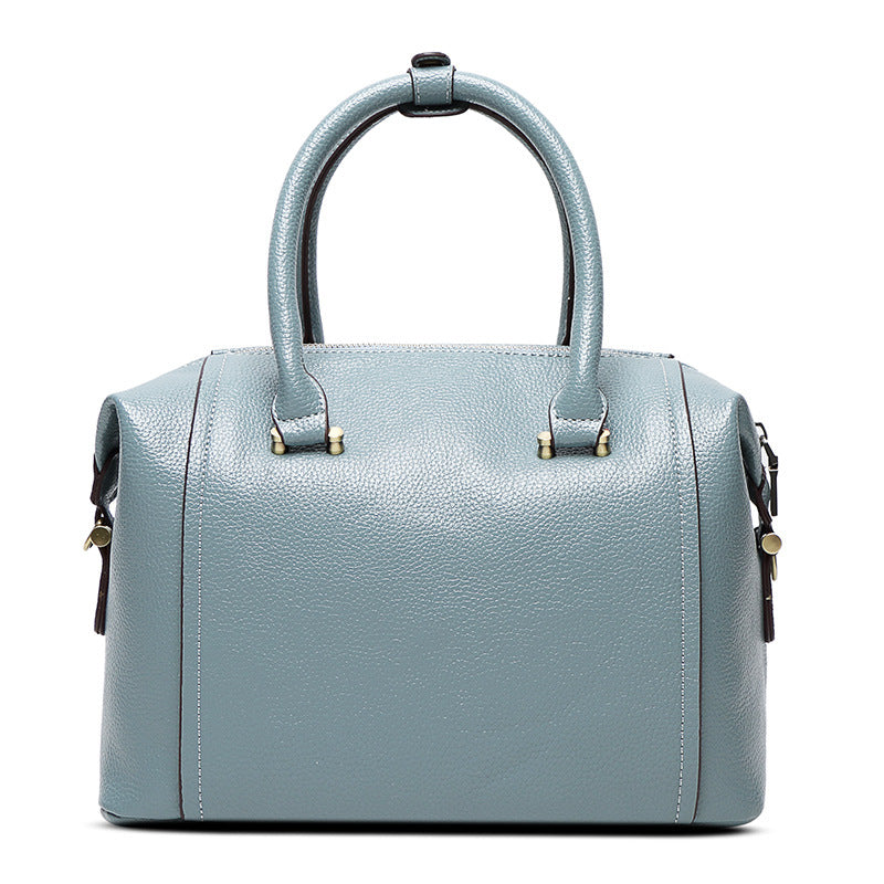 Women's Fashion Lychee Pattern Pillow Trendy Simple Crossbody Bags