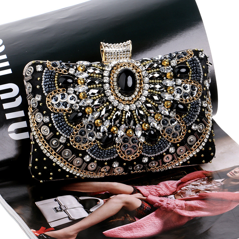Women's Embroidery Dinner Luxury Temperament Banquet Clutch Evening Bags