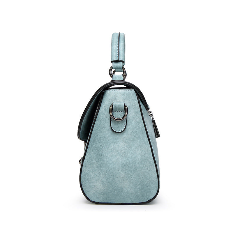 Women's Frosted Catch Retro Pure Color Pouch Handbags