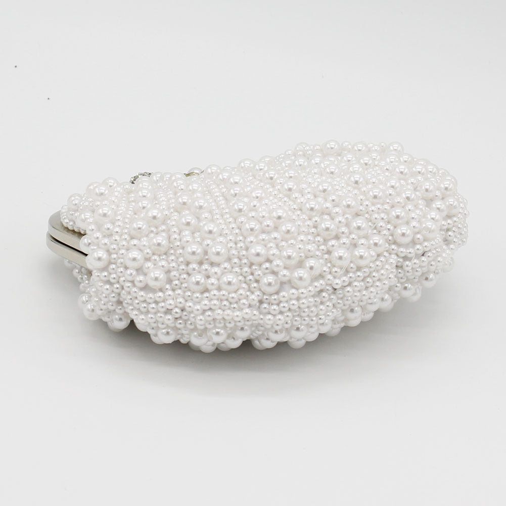 Pearl Banquet Dress Garment Bridal Clutch Evening Bags