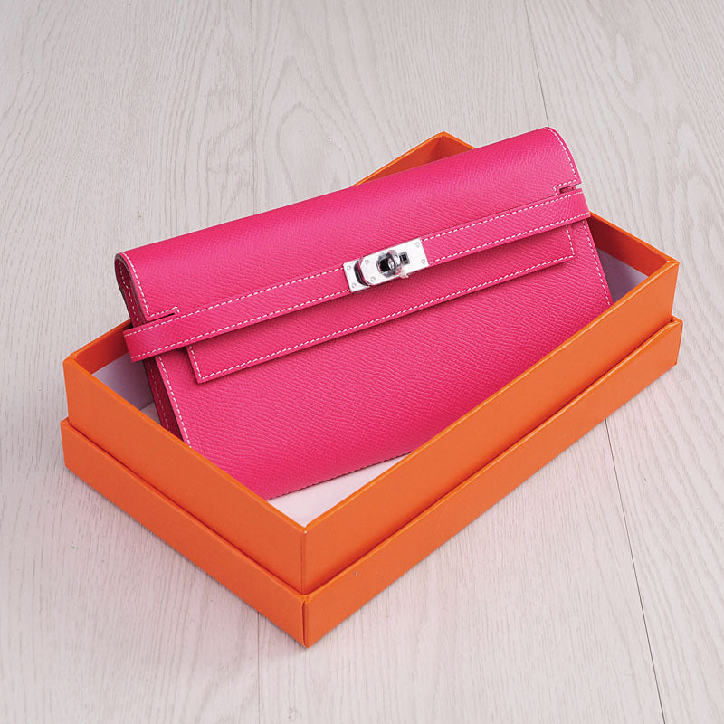 First Layer Cowhide Clutch Long Genuine Ladies Wallets