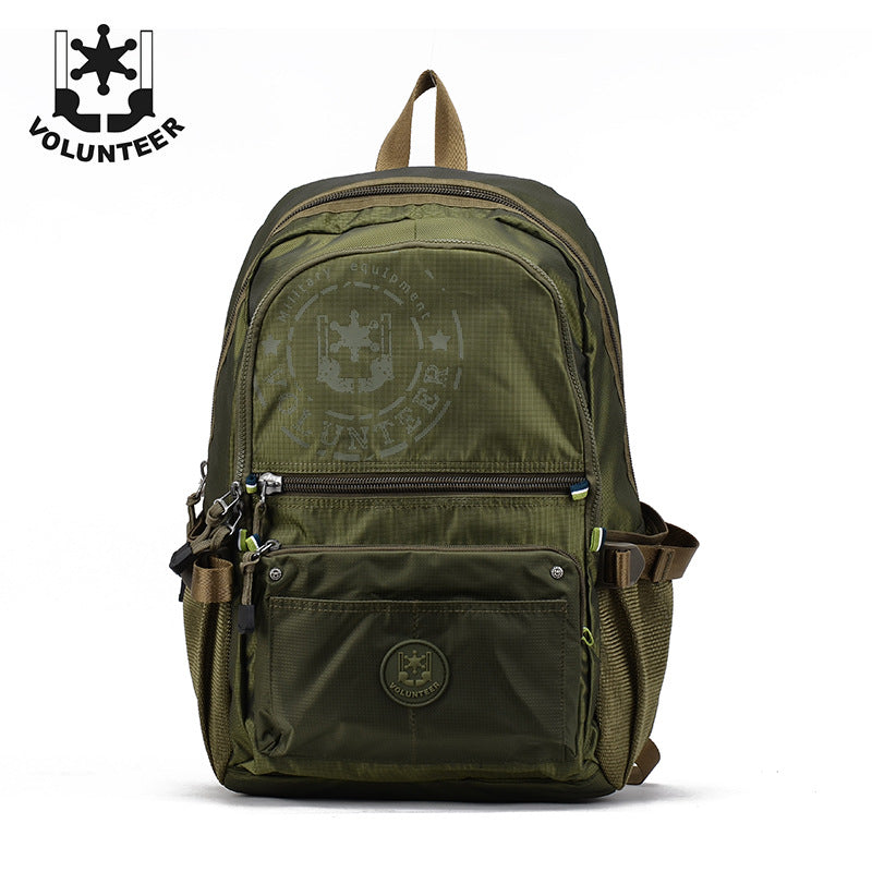 Men's Fashion Large Capacity Waterproof Canvas Backpacks