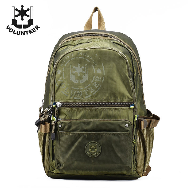 Men's Fashion Large Capacity Waterproof Canvas Backpacks